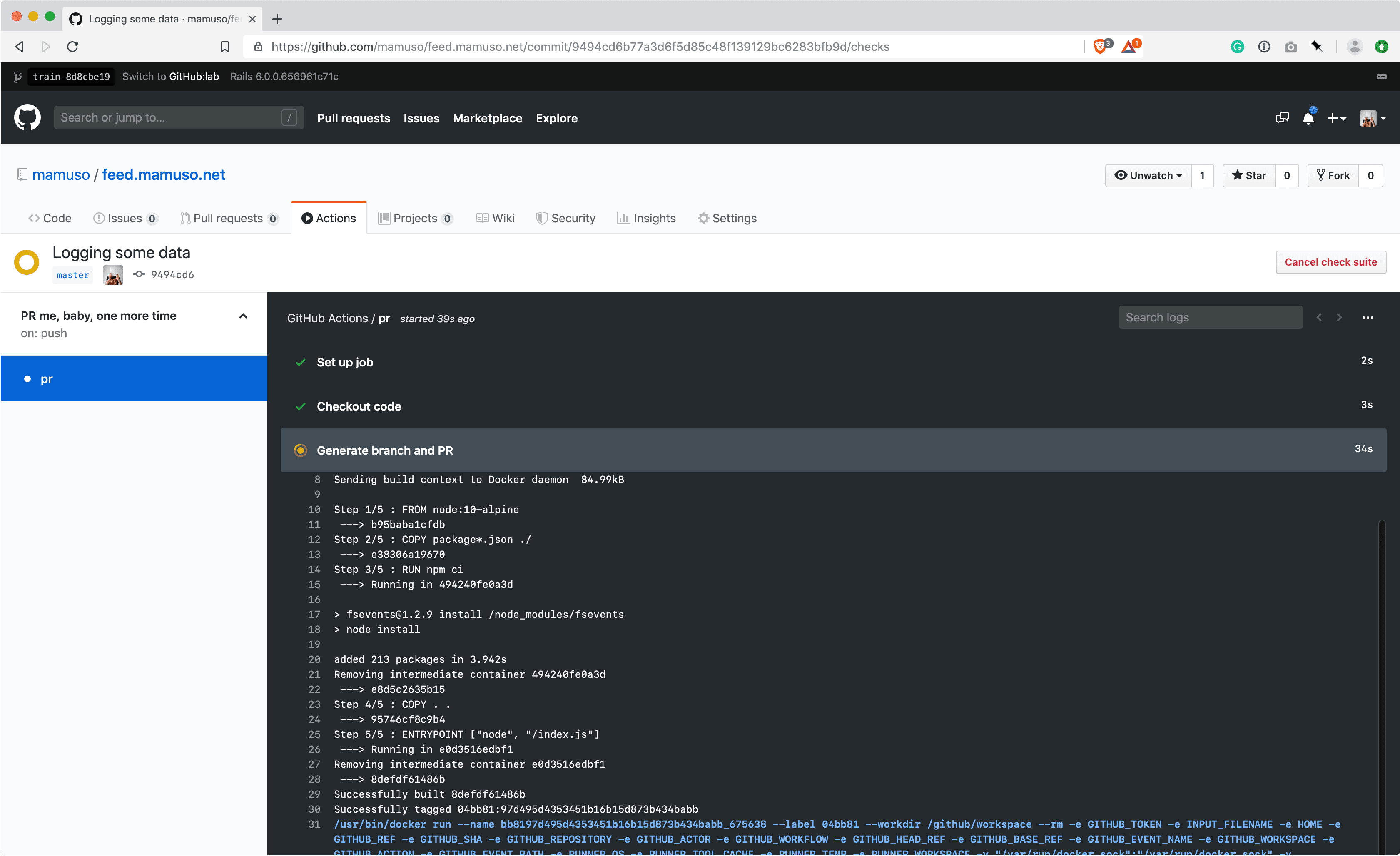 Automating the hell out of this
